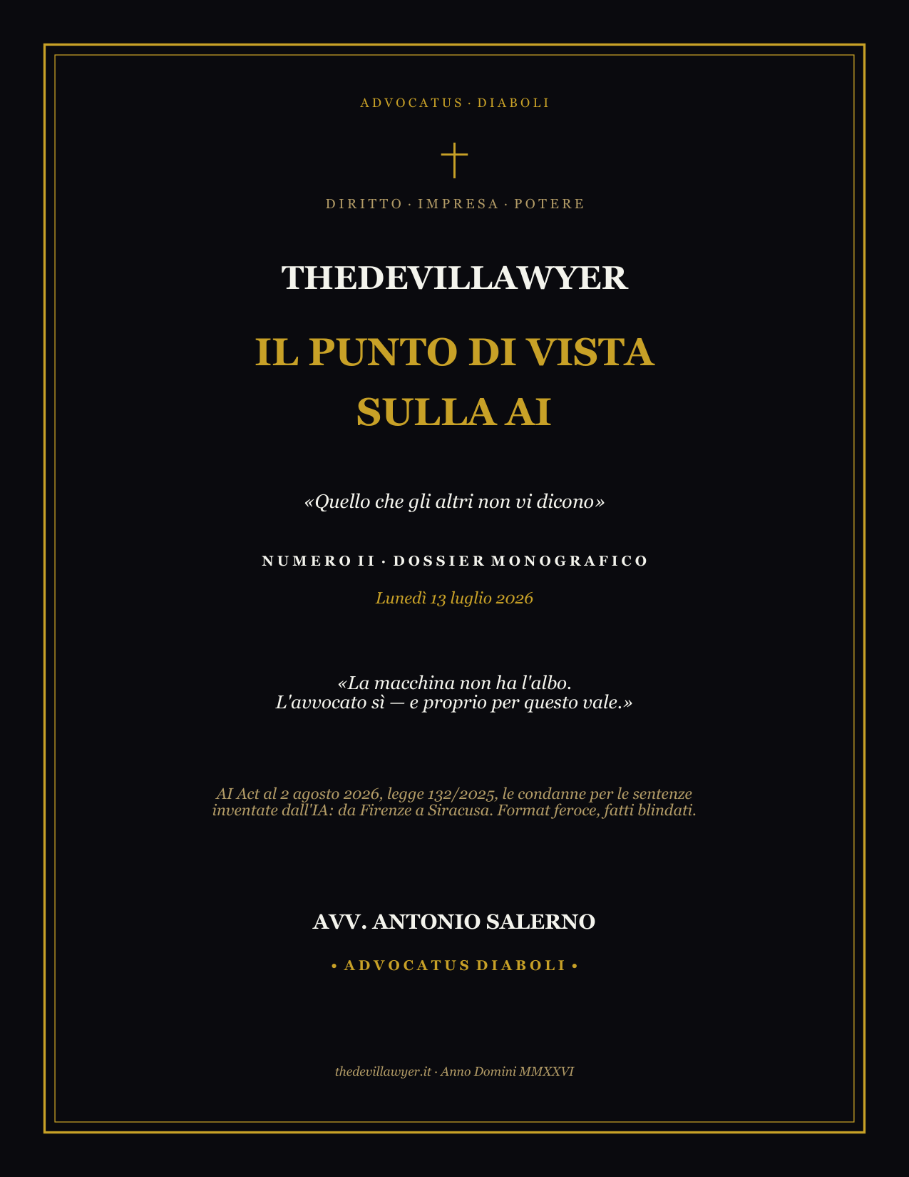 Il Punto di Vista — N. II